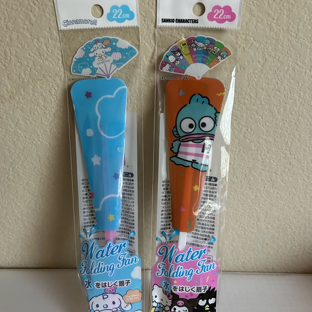 Sanrio Water Folding Fan Bundle